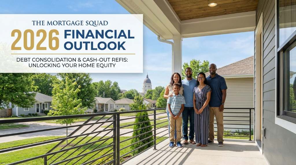 Debt Consolidation and Cash-Out Refis in Topeka 2026: Making Your Home Equity Work for You