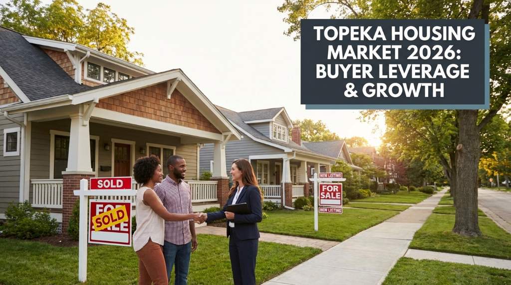 Topeka Housing Market 2026: Where Modest Inventory Growth Is Creating Real Buyer Leverage in Shawnee County