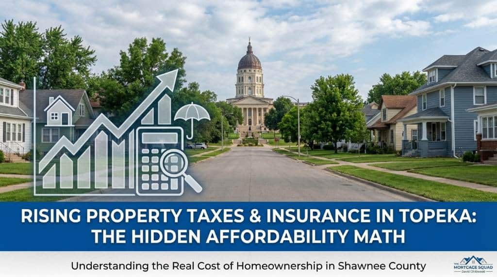 Rising Property Taxes and Insurance in Topeka: The Hidden Affordability Math Every Shawnee County Buyer Must Know