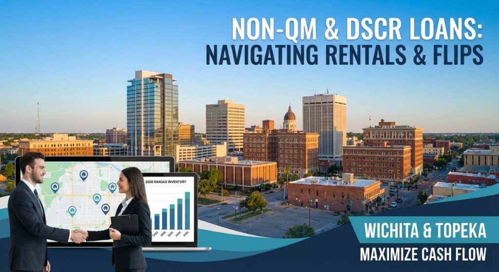 Real Estate Investors in Kansas: When Non-QM or DSCR Loans Outperform Conventional for Rentals and Flips