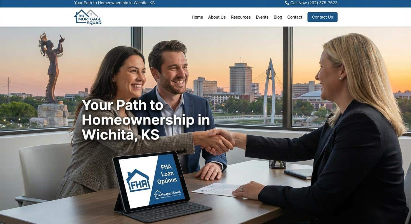 Create a professional hero image for this section. Context: Your Guide to Getting an FHA Loan in Wic