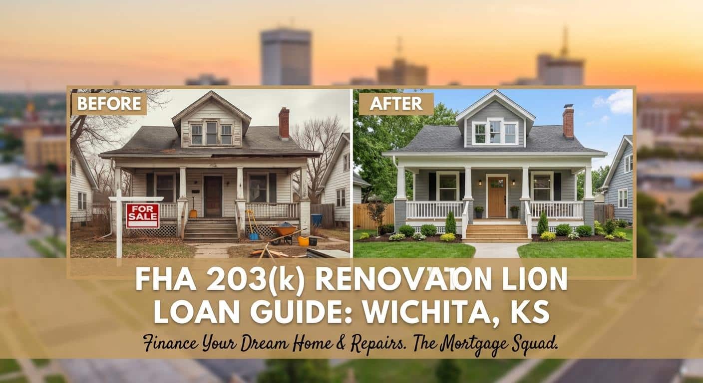 Create a professional hero image for this section. Context: The Ultimate Guide to the FHA 203(k) Ren