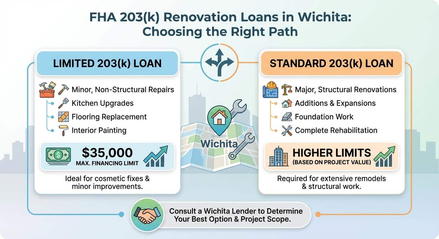 Create a professional infographic about this content. Context: When diving into an FHA 203(k) Renova