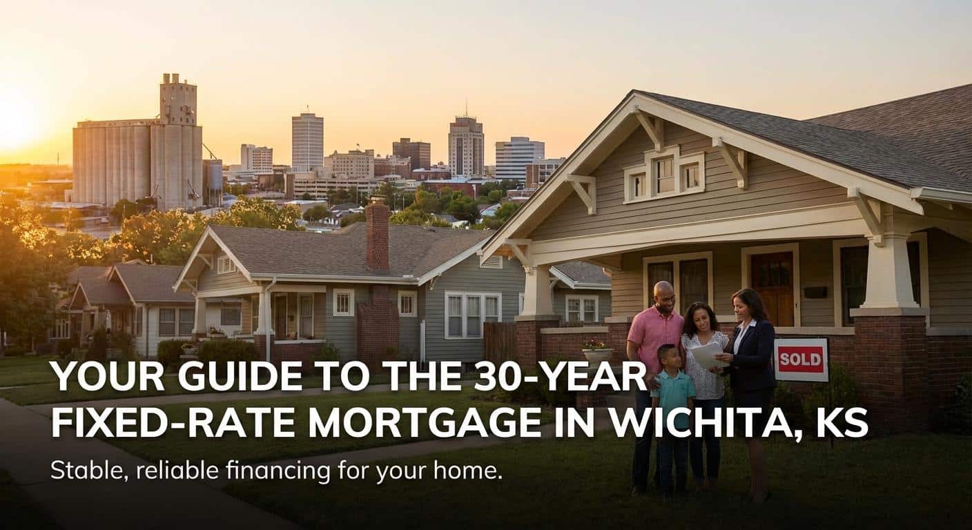 Create a professional hero image for this section. Context: Your Guide to the 30-Year Fixed-Rate Mor